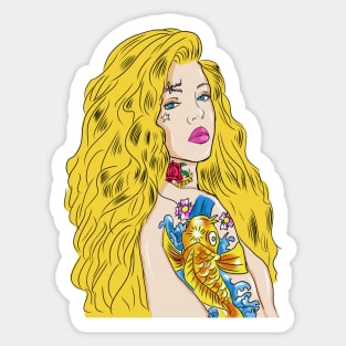 Hollywood Superstar Sticker